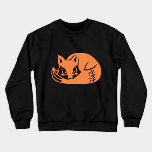 Tribal Fox Crewneck Sweatshirt